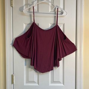 Soft & Sexy Off the Shoulder Crop Top